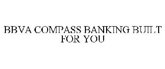 BBVA COMPASS BANKING BUILT FOR YOU