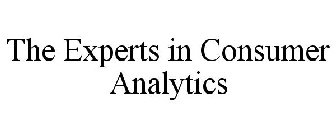 THE EXPERTS IN CONSUMER ANALYTICS