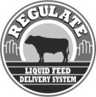 REGULATE LIQUID FEED DELIVERY SYSTEM