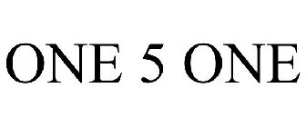 ONE 5 ONE