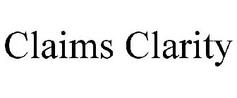 CLAIMS CLARITY