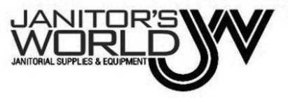 JANITOR'S WORLD JANITORIAL SUPPLIES & EQUIPMENT JW