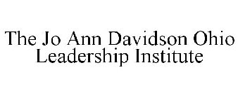 THE JO ANN DAVIDSON OHIO LEADERSHIP INSTITUTE