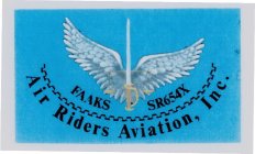 FAAKS SR654X AIR RIDERS AVIATION, INC.
