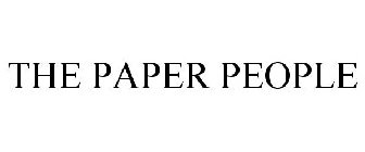 THE PAPER PEOPLE