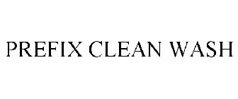 PREFIX CLEAN WASH