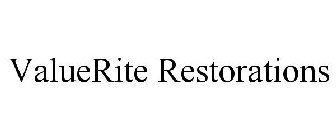 VALUERITE RESTORATIONS