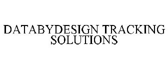 DATABYDESIGN TRACKING SOLUTIONS