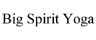 BIG SPIRIT YOGA