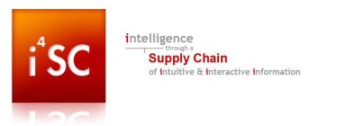 I4 SC INTELLIGENCE THROUGH A SUPPLY CHAIN OF INTUITIVE & INTERACTIVE INFORMATION