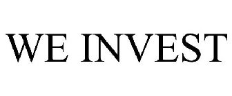 WE INVEST