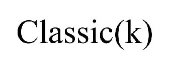 CLASSIC(K)