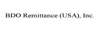 BDO REMITTANCE (USA), INC.