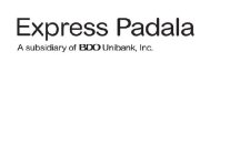 EXPRESS PADALA A SUBSIDIARY OF BDO UNIBANK, INC.