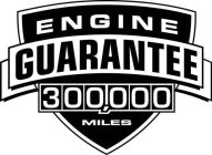 ENGINE GUARANTEE 300,000 MILES