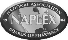 NAPLEX 1904 NATIONAL ASSOCIATION BOARDS OF PHARMACY