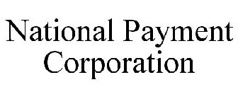 NATIONAL PAYMENT CORPORATION