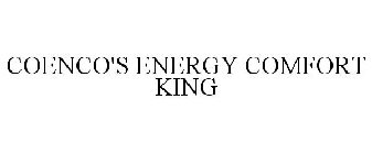 COENCO'S ENERGY COMFORT KING