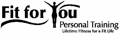 FIT FOR YOU PERSONAL TRAINING LIFETIME FITNESS FOR A FIT LIFE