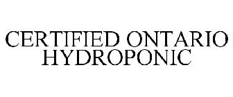 CERTIFIED ONTARIO HYDROPONIC