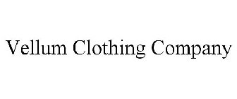 VELLUM CLOTHING COMPANY