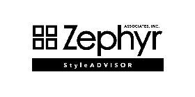 ZEPHYR ASSOCIATES, INC. STYLEADVISOR