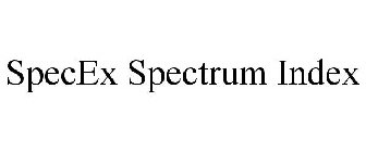SPECEX SPECTRUM INDEX