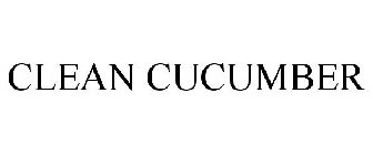 CLEAN CUCUMBER