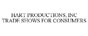HART PRODUCTIONS, INC TRADE SHOWS FOR CONSUMERS