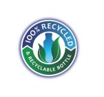 100% RECYCLED & RECYCLABLE BOTTLE