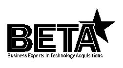 BETA BUSINESS EXPERTS IN TECHNOLOGY ACQUISITIONS