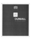 D DUNHILL INTERNATIONAL SINCE 1907
