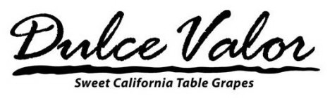 DULCE VALOR SWEET CALIFORNIA TABLE GRAPES