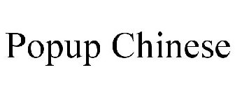 POPUP CHINESE
