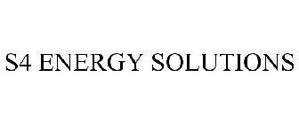 S4 ENERGY SOLUTIONS