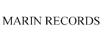 MARIN RECORDS