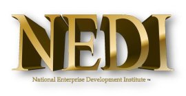 NEDI NATIONAL ENTERPRISE DEVELOPMENT INSTITUTE