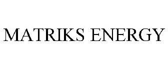 MATRIKS ENERGY