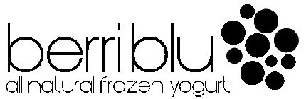 BERRI BLU ALL NATURAL FROZEN YOGURT