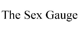 THE SEX GAUGE