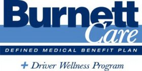 BURNETTCARE DEFINED MEDICAL BENEFIT PLAN + DRIVER WELLNESS PROGRAM