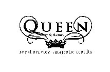QUEEN & ASSOC. ROYAL SERVICE...MAJESTICRESULTS