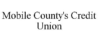 MOBILE COUNTY'S CREDIT UNION