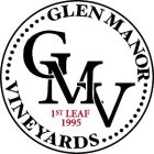 GLEN MANOR VINEYARDS GMV 1ST LEAF 1995