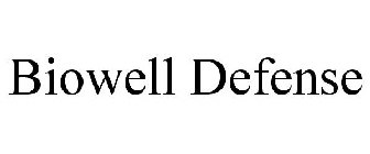 BIOWELL DEFENSE