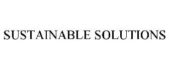 SUSTAINABLE SOLUTIONS