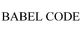 BABEL CODE