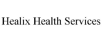 HEALIX HEALTH SERVICES