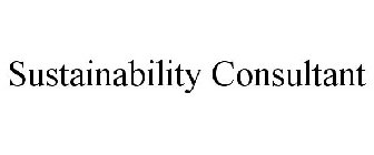 SUSTAINABILITY CONSULTANT