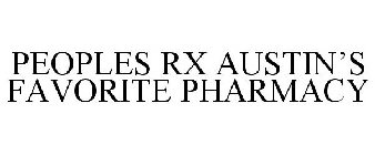 PEOPLES RX AUSTIN'S FAVORITE PHARMACY